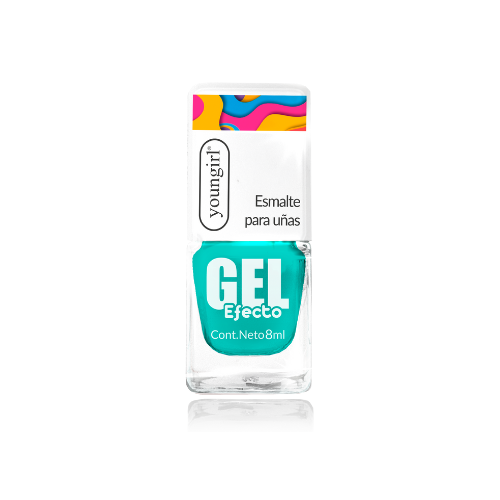 Y.G. – ESMALTE EFECTO GEL SOY EMPRENDEDORA Nº20 (VERDE-TURQUESA)