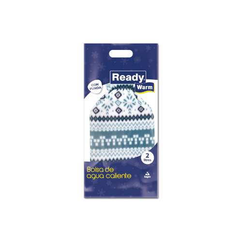 BOLSA DE AGUA 2Lt READY WARM CON FUNDA