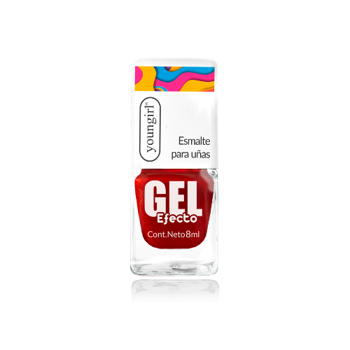 Y.G. – ESMALTE EFECTO GEL SOY APASIONADA Nº28 (ROJO)