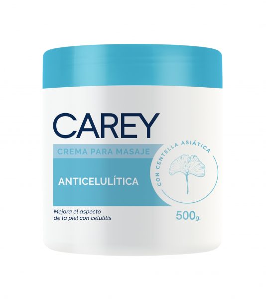 CAREY CREMA PARA MASAJE ANTI CELU.X500GR