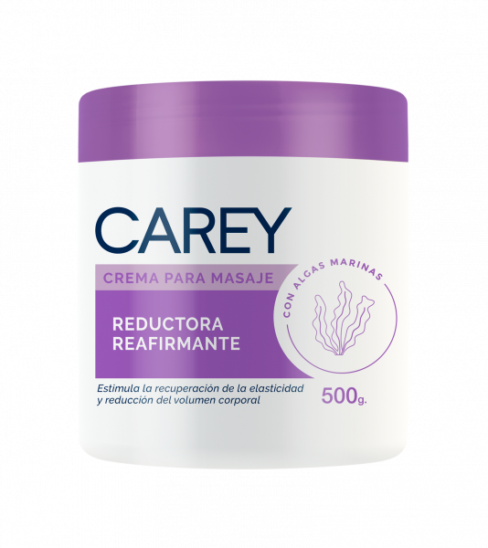 CAREY CREMA PARA MASAJE REDUCTO. X500GR