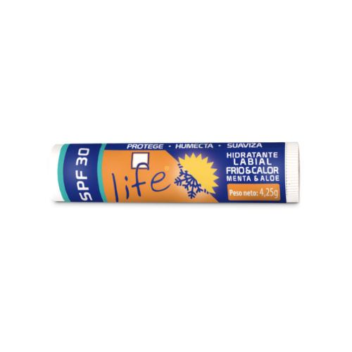 PROTECTOR LABIAL LIFE MENTA SPF30 S/CAJA