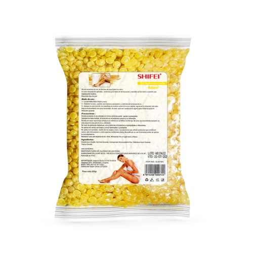 SHIFEI CERA NATURAL EN PERLAS 200G