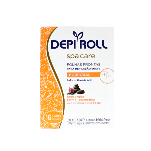 DEPIROLL – BANDAS CORPORALES SPA CARE X8 DOBLE(NARANJAS)