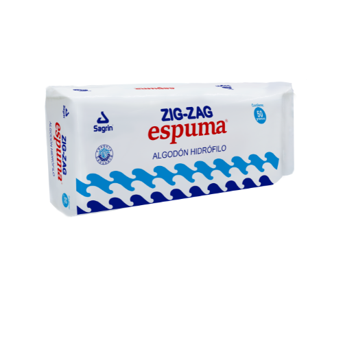 Algodón ESPUMA ZIG-ZAG 50 g