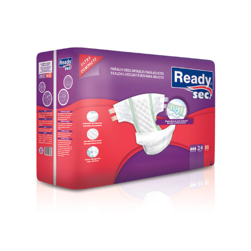 Pañal READYSEC Elastizado Medio x 24