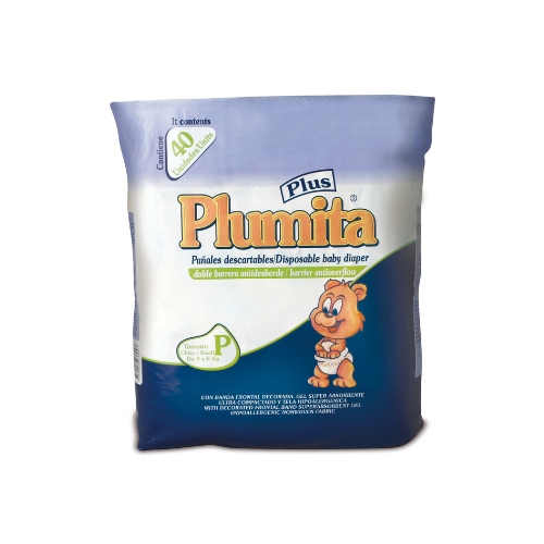 PAÑAL PLUMITA PLUS CHx40