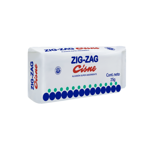 Algodon CISNE ZIG-ZAG 25gr