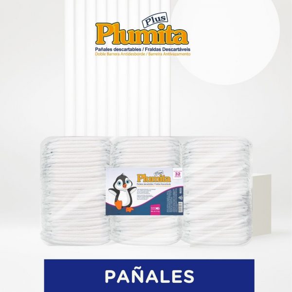 Pañales Plumita Plus