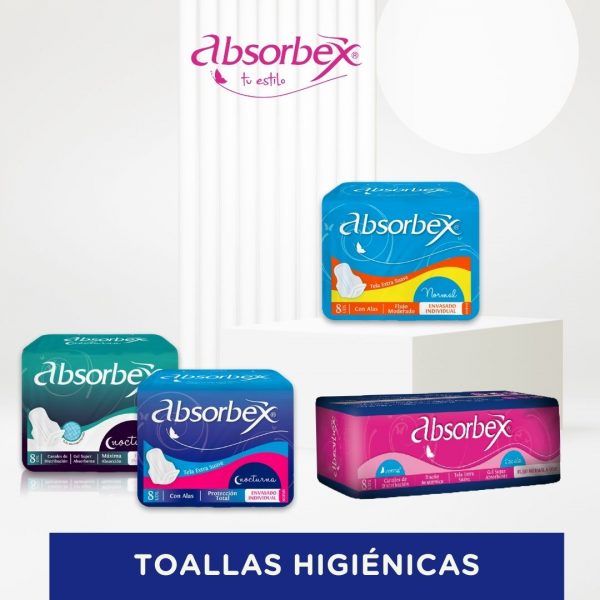 Toallas Higiénicas Absorbex